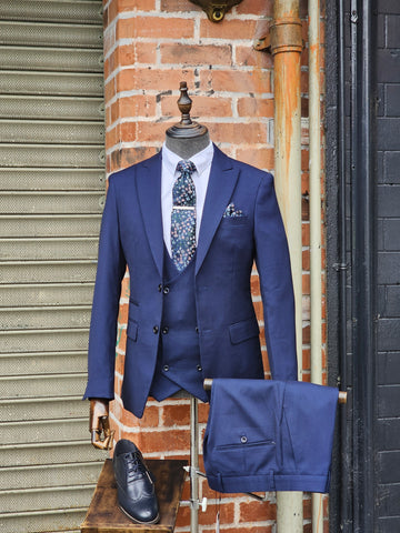 ARTHUR- NAVY Blue Trousers
