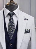 Tropez Slate - Two Piece Suit with Tropez Navy