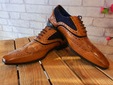 Belmond Tan/Navy Shoe
