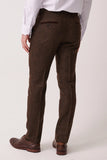 DEAN - Brown Tweed Trousers