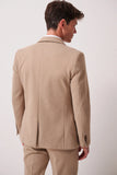 HAYDEN - Oak Crossweave Three Piece Suit
