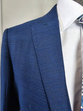 Blue Checked- 3pc Slim fit Suit