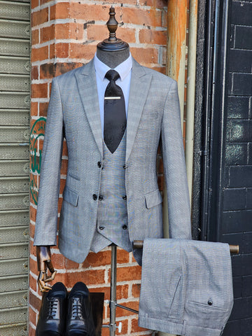 Edward - Grey 3PC Suit