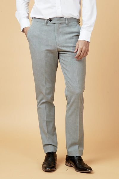 Bromley - Silver Trousers