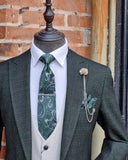 Caridi Olive - Suit with Bromley Stone Waistcoat
