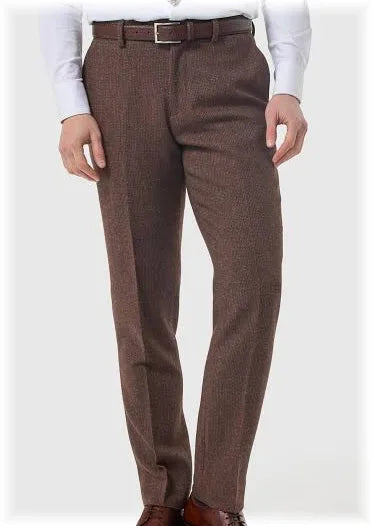 Thomas Dark Mahogany Trouser