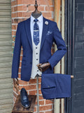BROMLEY - NAVY 3PC WITH STONE BROMLEY Waistcoat