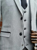 BROMLEY - SILVER 3PC Suit