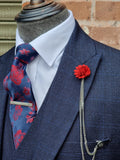 Caridi Navy - Suit with Kelvin Stone Waistcoat