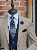 Elwood - Suit With Navy Max Waistcoat & Trousers