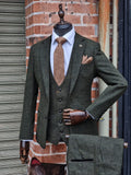 Marlow - Olive Green 3pc Suit