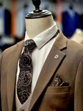 HM5 - TAN Three Piece Suit