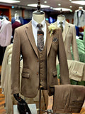 HM5 - TAN Three Piece Suit