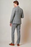 KRIS - Silver Grey Tweed Blazer