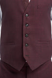 Caridi Wine Waistcoat