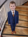 MAX - Childrens Royal Blue Three Piece Suit
