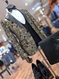 Black Paisley inspired Jacket