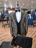 Black Paisley inspired Jacket