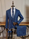 JERRY - Blue Check Suit